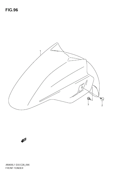 FRONT FENDER (AN400 L1 E33)