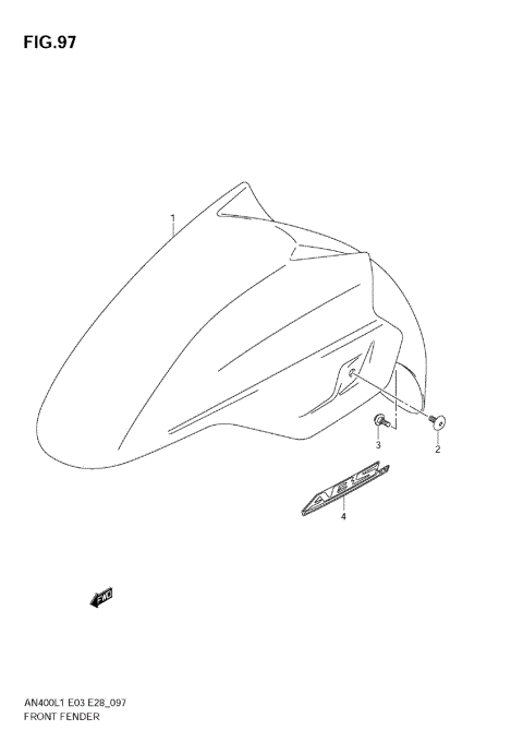 FRONT FENDER (AN400A L1 E33)