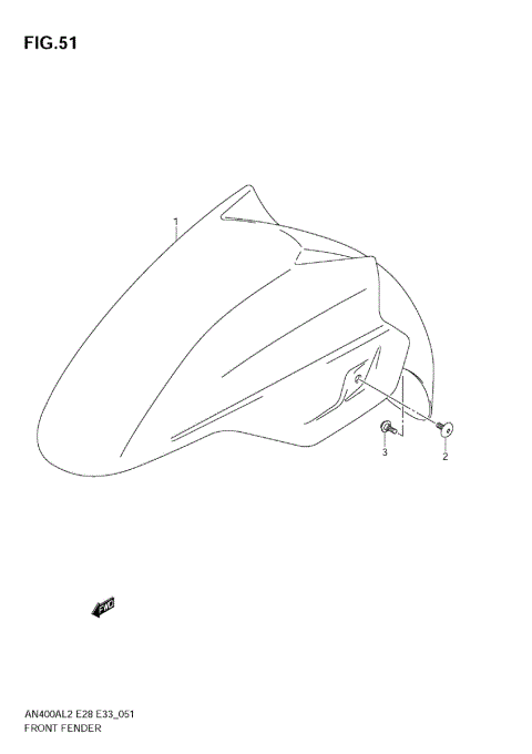 FRONT FENDER (AN400A L2 E33)