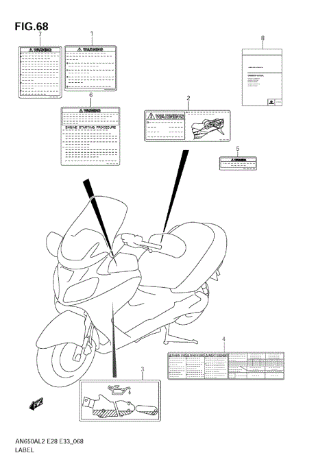 LABEL (AN650A L2 E28)