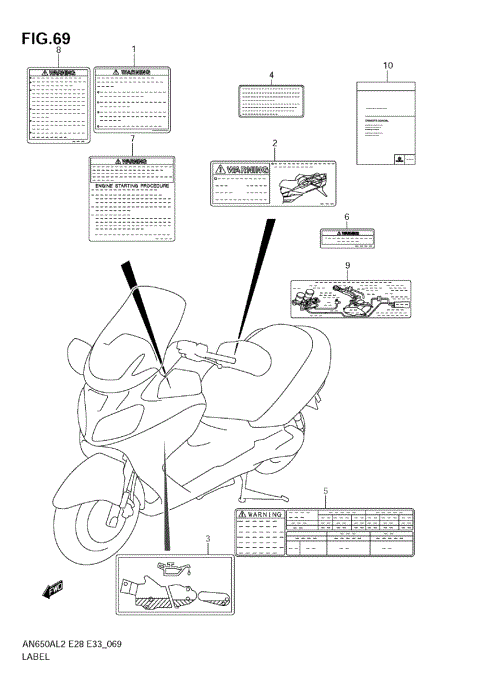 LABEL (AN650A L2 E33)
