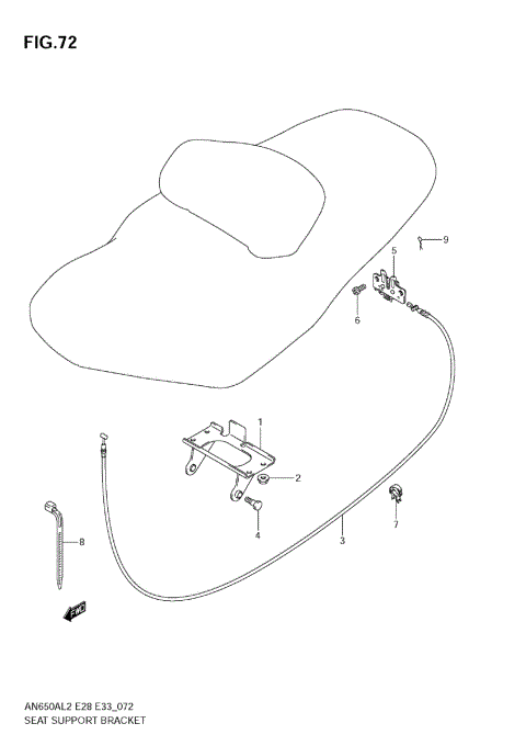 SEAT SUPPORT BRACKET