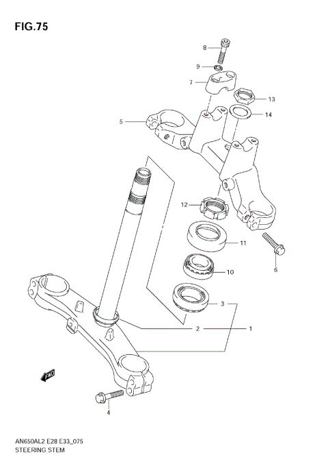 STEERING STEM