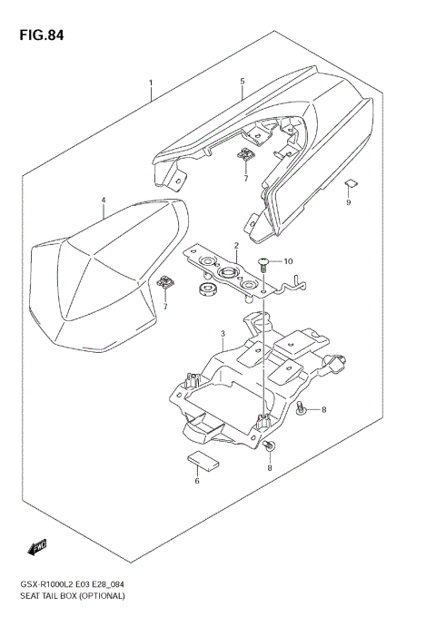 SEAT TAIL BOX (OPTIONAL)