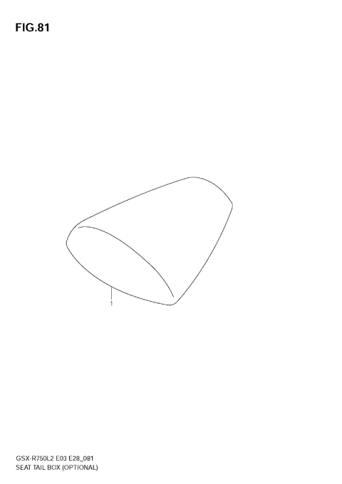 SEAT TAIL BOX (OPTIONAL)