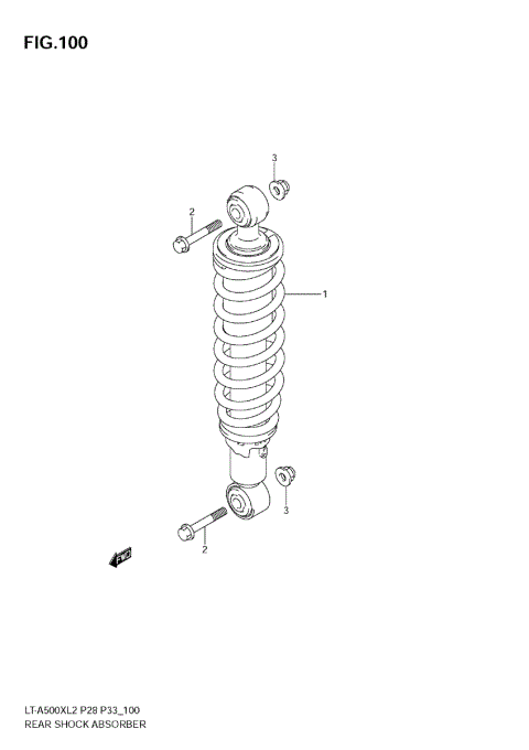 REAR SHOCK ABSORBER