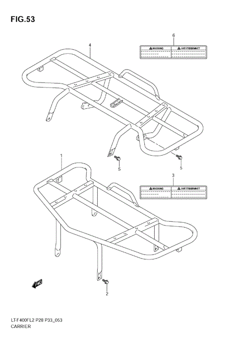 CARRIER (LT-F400F E28)