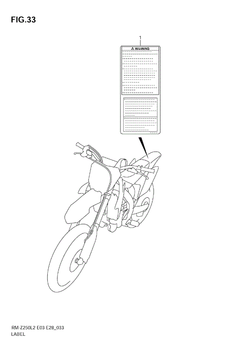 LABEL (RM-Z250L2 E03)