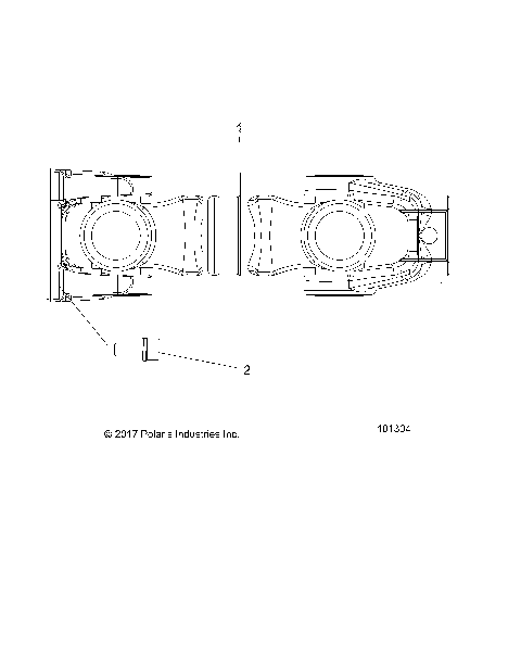 DRIVE TRAIN, PROP SHAFT, REAR - A19SVA85BG (101304)
