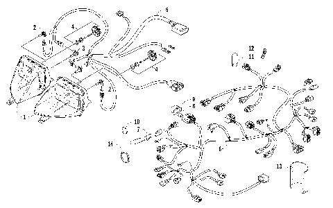 HEADLIGHT AND WIRING ASSEMBLIES [86680]