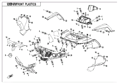 FRONT PLASTICS