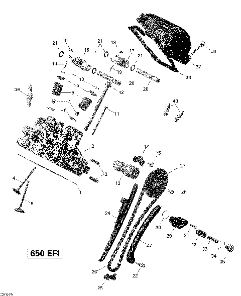 01- Cylinder Head, Rear _03R1517b