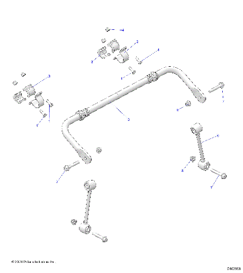 SUSPENSION, STABILIZER BAR - A25SXD95A9 (C102696)