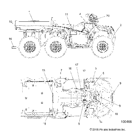 BODY, DECALS - A17S6E57A1 [100468]