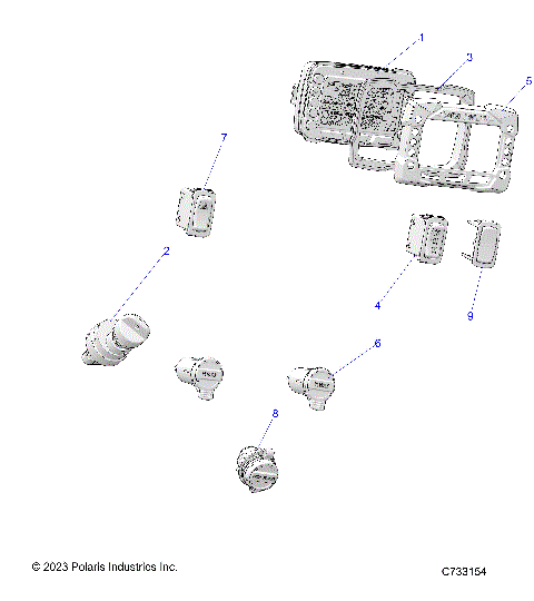 ELECTRICAL, DASH INSTRUMENTS - R23TAE99PD (C730774)