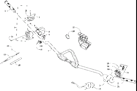 HANDLEBAR AND CONTROLS [107208]