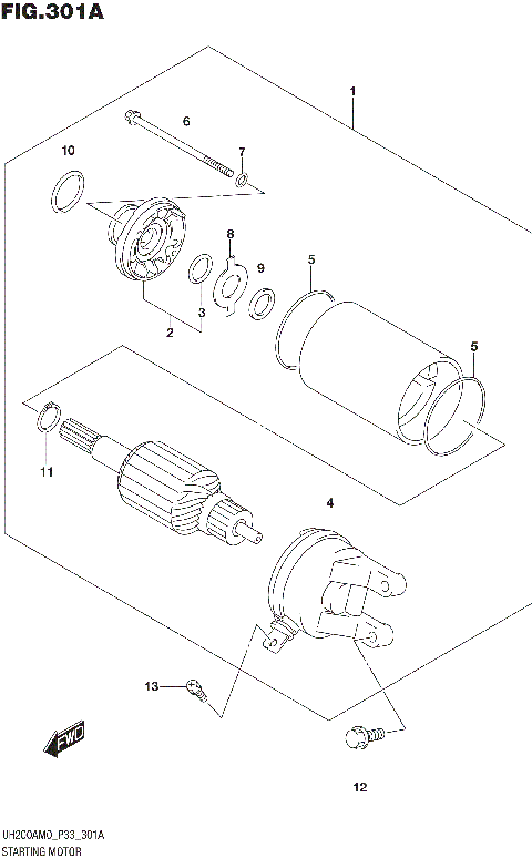 STARTING MOTOR