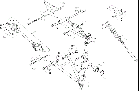 FRONT SUSPENSION ASSEMBLY [303189]