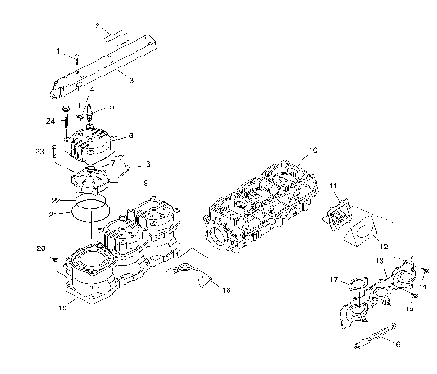 CYLINDER and MANIFOLD - I994590 (4951425142b014)