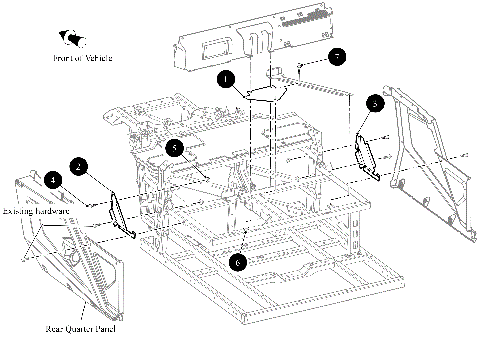 EXHAUST - SEAT HEAT SHIELD [302506]