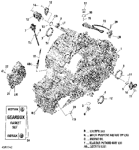 05- Gear Box Assembly - All Models