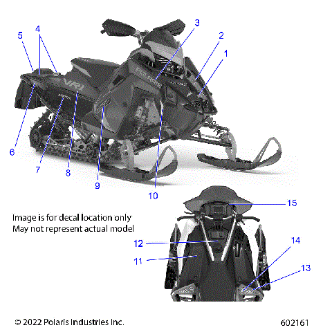 BODY, DECAL, BLACK SIDE PANEL W/ RAD. GREEN ACCENT - S23TDV8RS/8RE (602161)