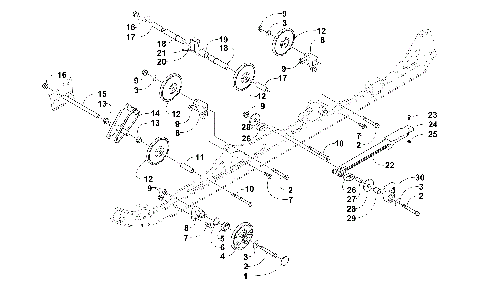 IDLER WHEEL ASSEMBLY [91358]