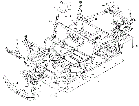 FRAME AND RELATED PARTS [304492]