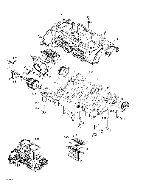 01- Crankcase And Reed Valve