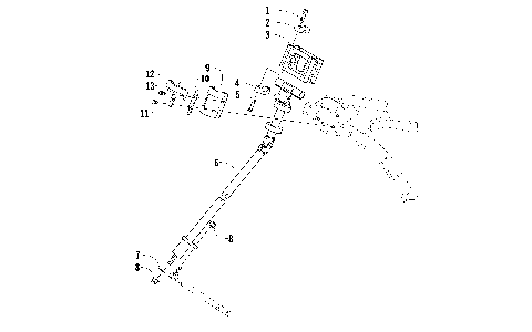 STEERING POST ASSEMBLY [89555]