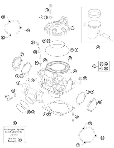 CYLINDER, CYLINDER HEAD            