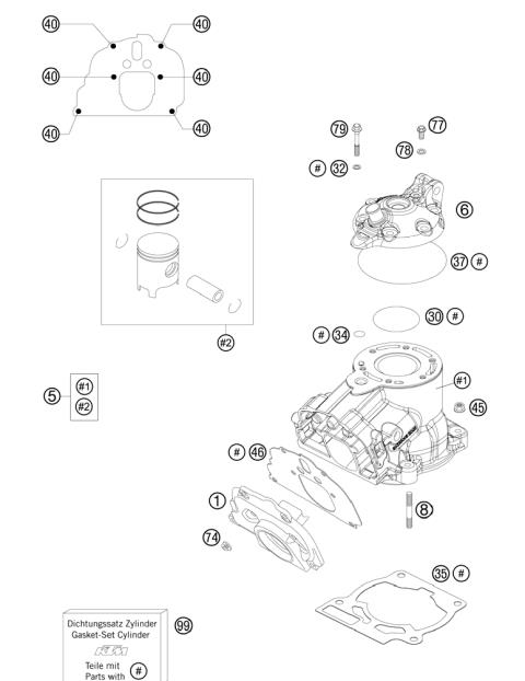 CYLINDER, CYLINDER HEAD            