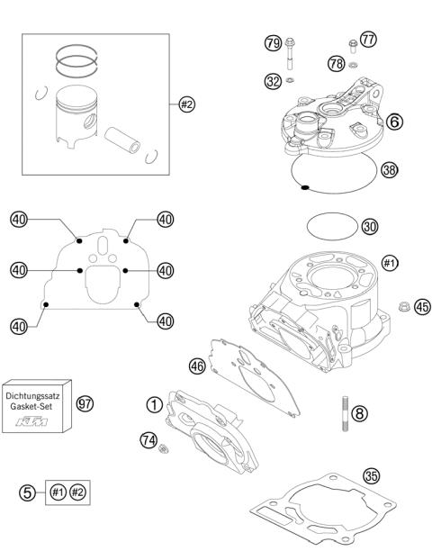 CYLINDER, CYLINDER HEAD            