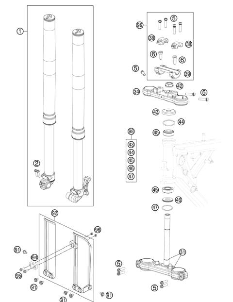 TELEGABEL, GABELBRÃœCKE            