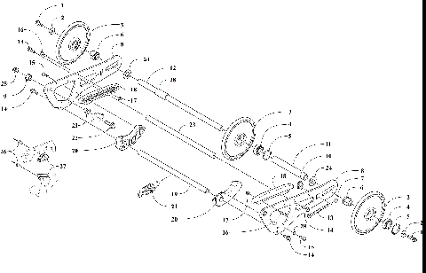 ARTICULATING SKID FRAME ASSEMBLY [109851]