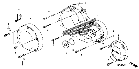 RIGHT CRANKCASE COVER