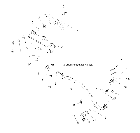 ENGINE, EXHAUST - A10NA32FA (49ATVEXHAUST10TB)