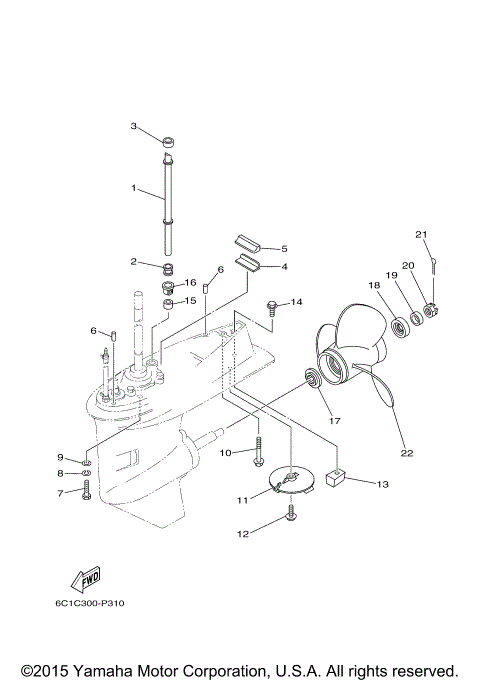 LOWER CASING DRIVE 2