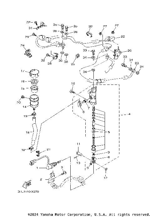 REAR MASTER CYLINDER