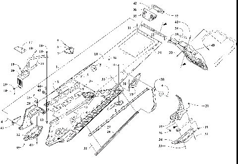 TUNNEL AND SNOWFLAP ASSEMBLY [108333]