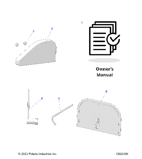 REFERENCE, OWNERS MANUAL AND TOOL KIT - S24CEA5TSL (C602389)