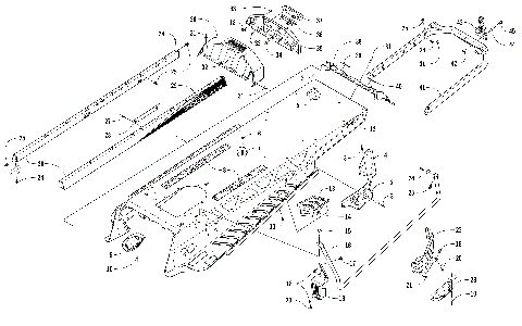 TUNNEL AND REAR RACK ASSEMBLY [103862]
