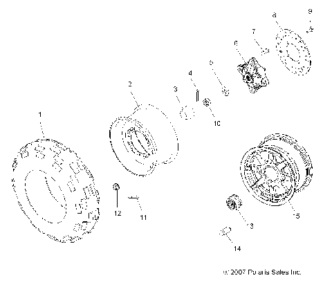 WHEELS, FRONT - A08MN76AF/AL/AQ/AR/AS/AT/AX (49ATVWHEELFRT08SP500EFI)
