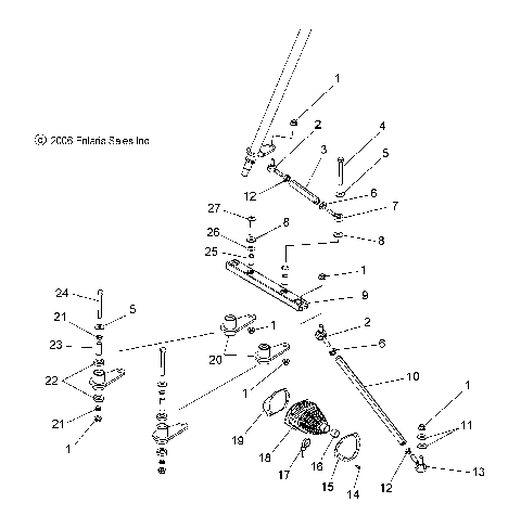 STEERING - S07MX4CS/CE (49SNOWSTEERING07440IQ)