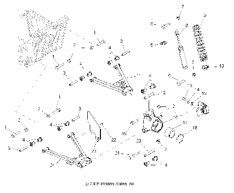 SUSPENSION, REAR - R07RH50AF/AR/AT (49RGRSUSPRR07500EFI)
