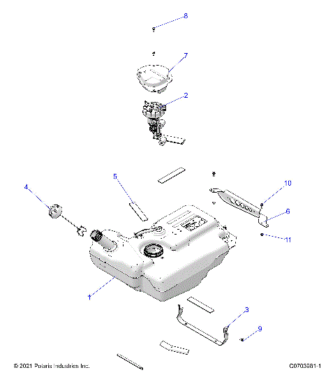 FUEL SYTEMS, FUEL TANK - Z25NMF99A4/A5/B4/B5 (C0703981-1)