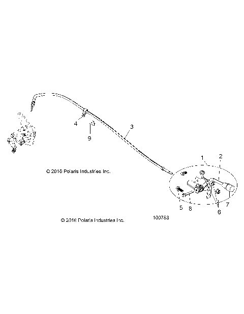 BRAKES, PARKING BRAKE HANDLE - A17HAA15A7/B7 (100783)