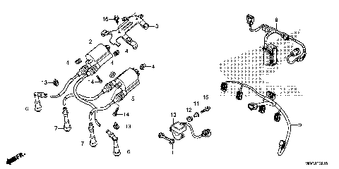 SUB HARNESS@IGNITION COIL