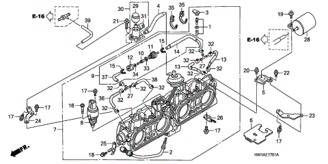 THROTTLE BODY (TURBO)