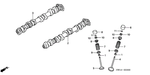 CAMSHAFT@VALVE
